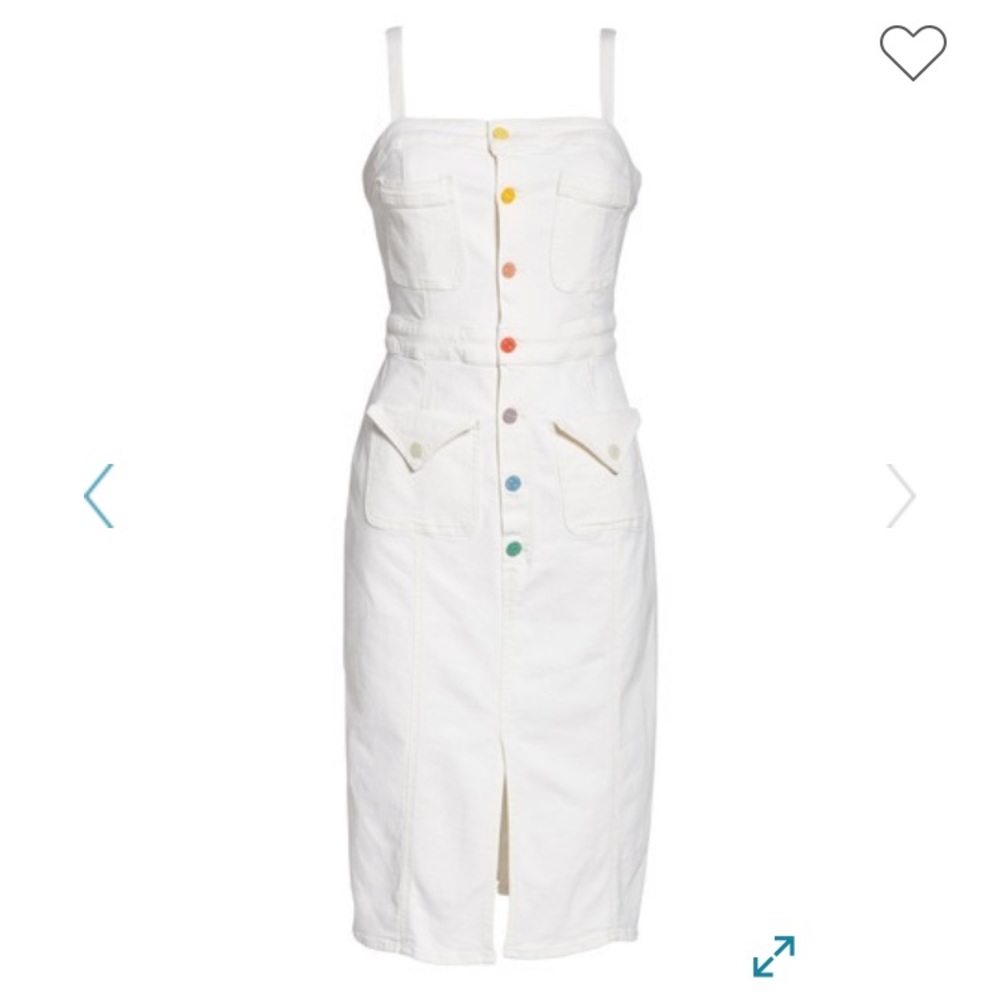 MOTHER - TO THE POINT BUTTON DOWN DRESS